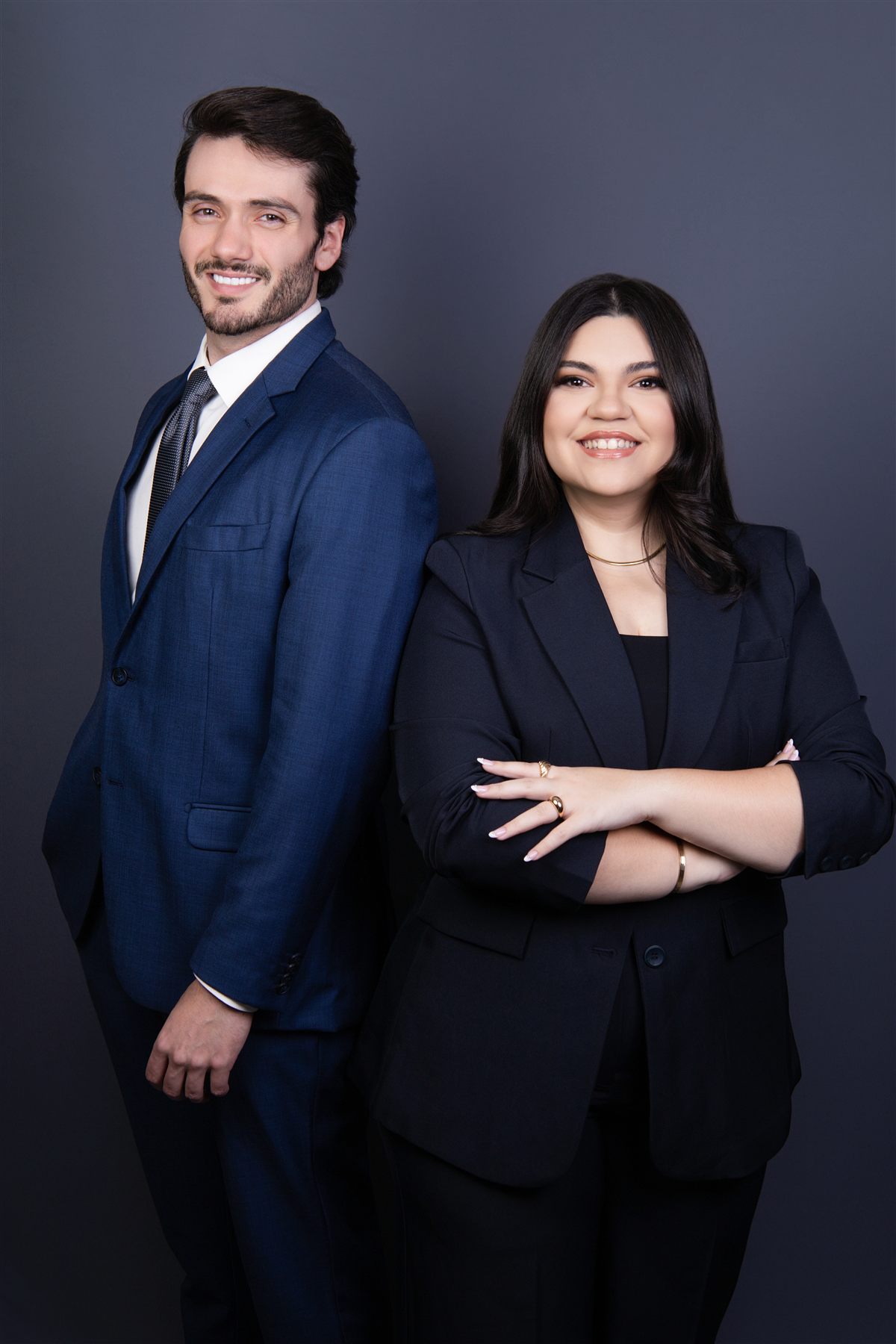 Giovanna Sartori e Guilherme Franciscon, sócios-fundadores do Sartori & Franciscon